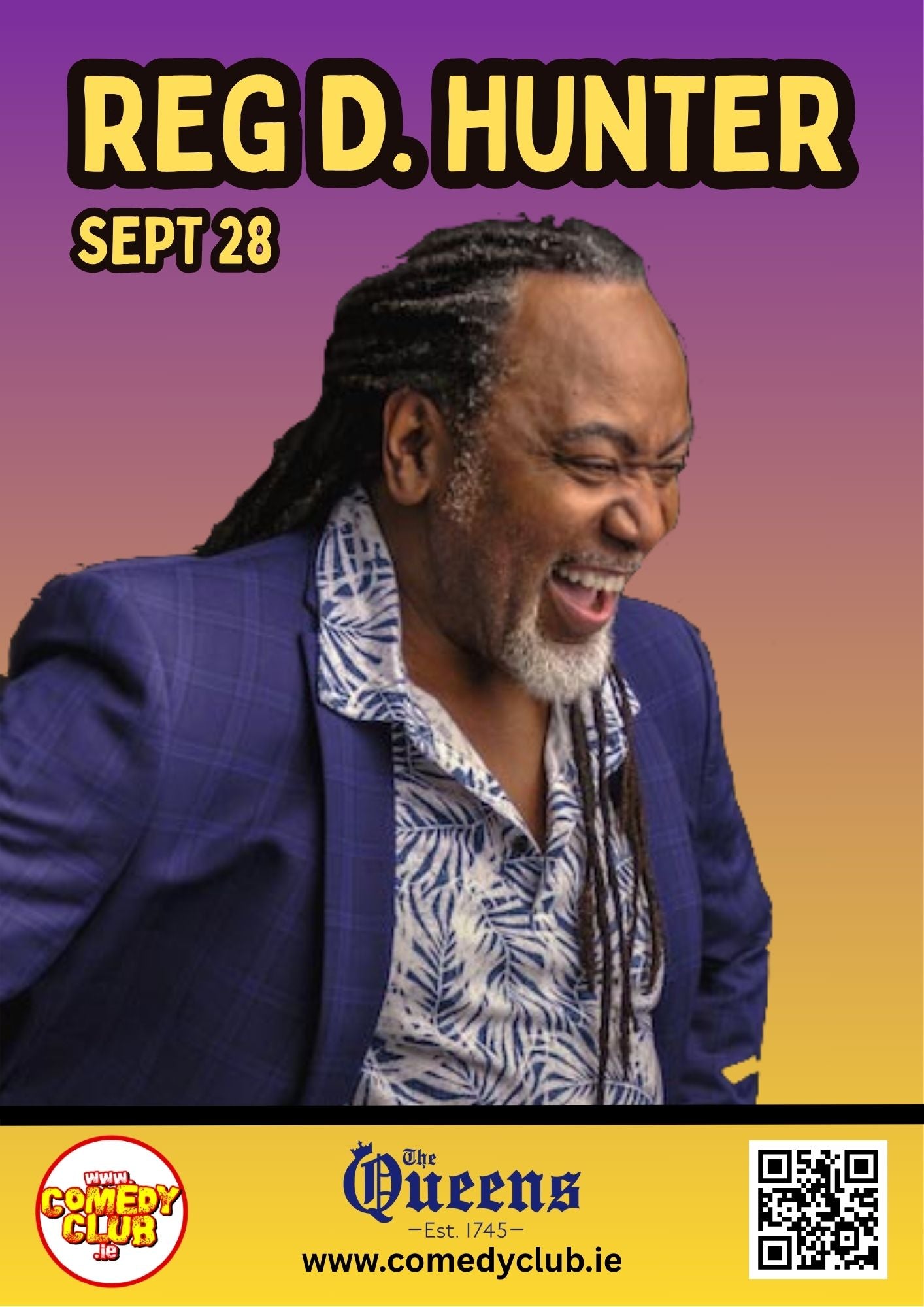Reginald D Hunter - Queens - Sept 28